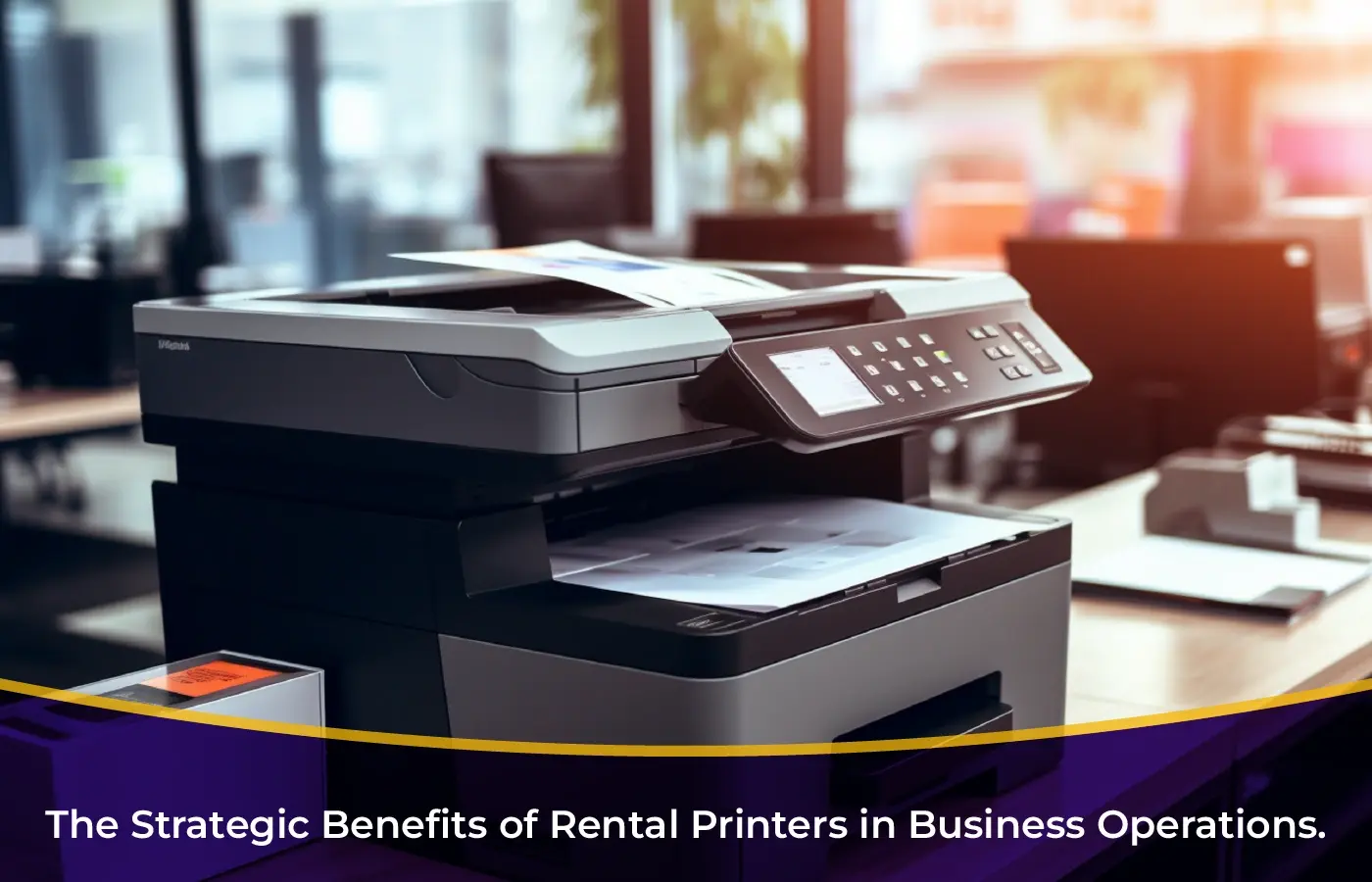 The Strategic Benefits of Rental Printers In Business Operations