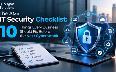 The 2026 IT Security Checklist: 10 Things Every Business Should Fix Before the Next Cyberattack