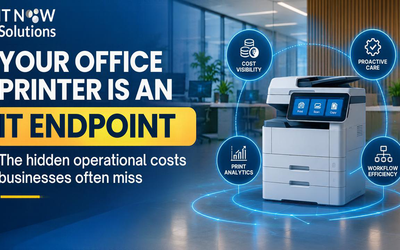 Your Office Printer Is an IT Endpoint: The Hidden Operational Costs Businesses Often Miss